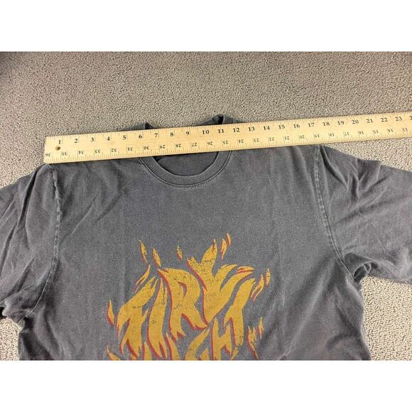 The Kooples Paris Tee Shirt Men's M Cotton Crewneck Fire Cigarette Graphic Logo - Picture 6 of 11